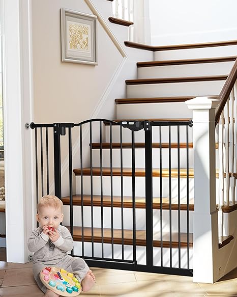 Mom's Choice Awards Winner - 110 Inch Extra Wide Baby Gate for Large