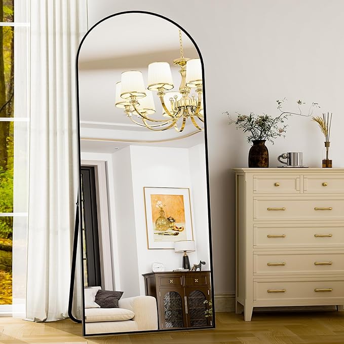 Mirror Aluminum Frame Wall Mirror Floor Rectangle Mirrors