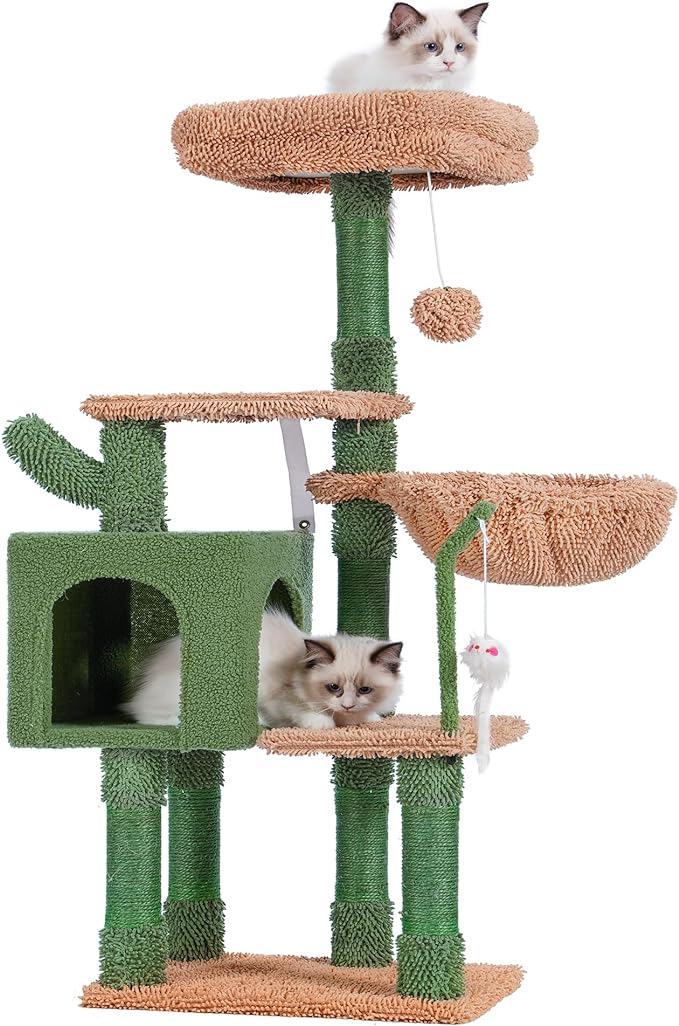 Cat Tree with Toy Cat Tower condo for Indoor Cats