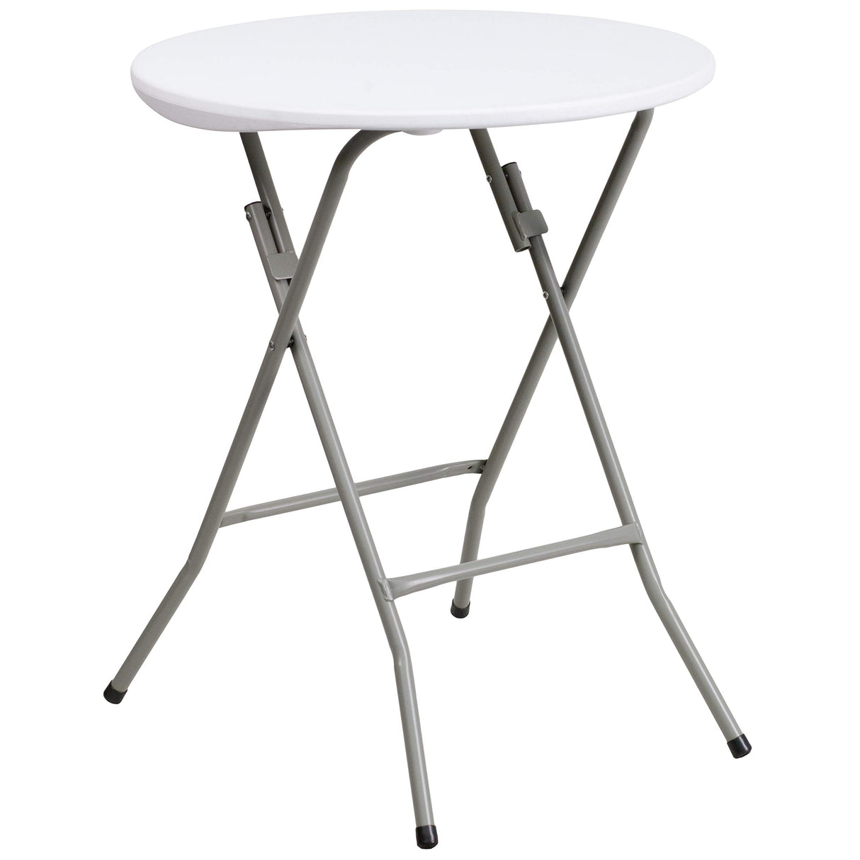 compact round plastic table for small spaces