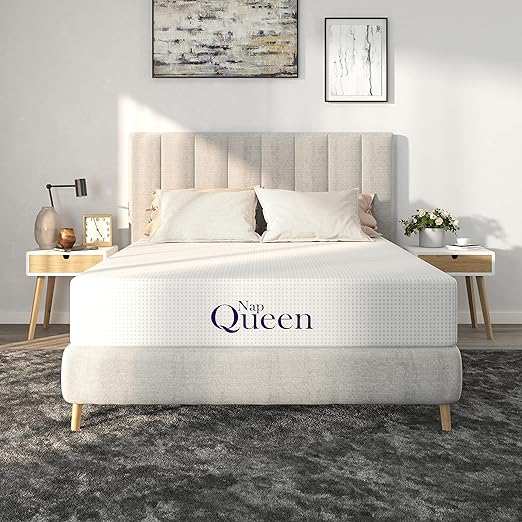 14 Inch Queen Size Mattress, Bamboo Charcoal Foam Mattress