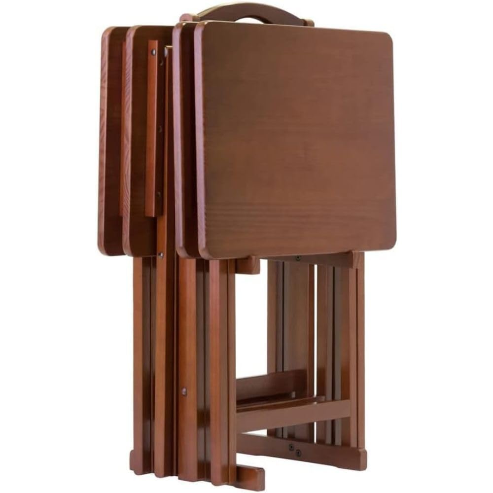 foldable snack tables with space-saving design