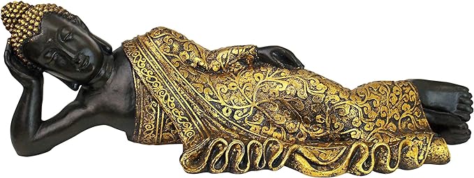 Thai Sukhothai Buddha Asian Statue, Full Color