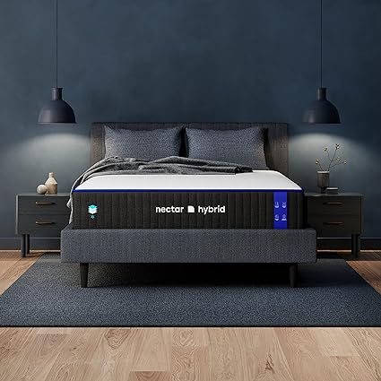 Hybrid Full Mattress 12 Inch - Medium Firm Gel Memory Foam