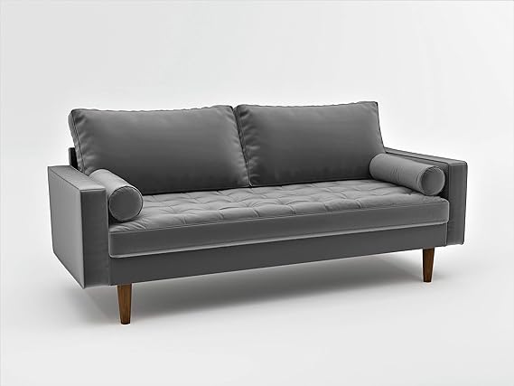 Diamond Tufted Chesterfield Sofa Living Room