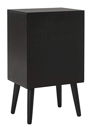Home Pomona Modern Black 3-drawer Chest