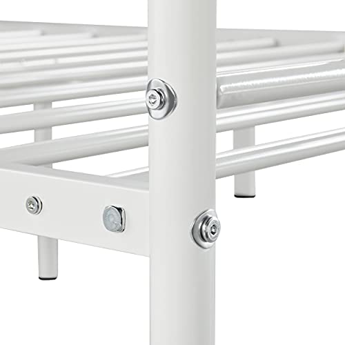 Metal Bed Frame Platform with Headboard and Footboard Mattress Foundation