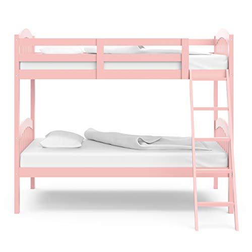 Long Horn Solid Hardwood Twin Bunk Bed