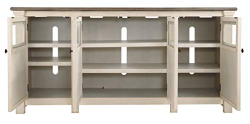 Bolanburg Two Tone Farmhouse TV Stand