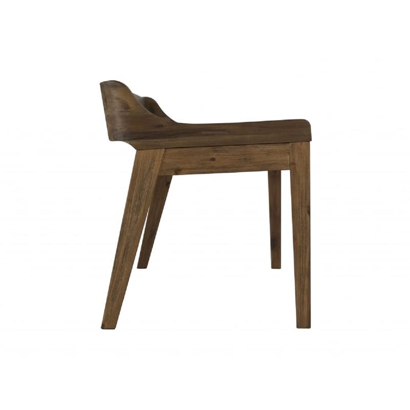 Rasmus Dining Bench Chestnut Wire-Brush