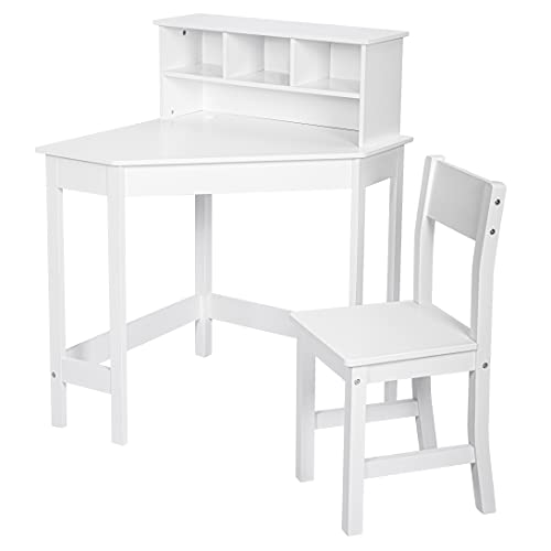 Kids Desk,Wooden Study Desk with Chair for Children