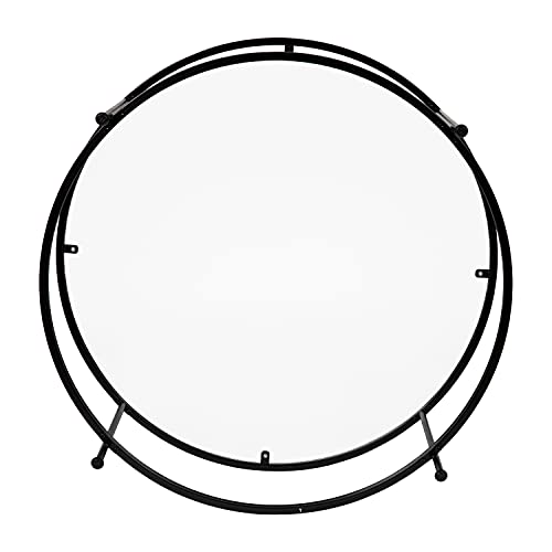 Living Room Coffee Table, Set, Clear/Matte Black