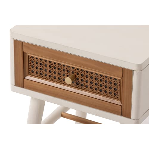 COZAYH Fully-Assembled Modern Farmhouse Clean-Lined Nightstand