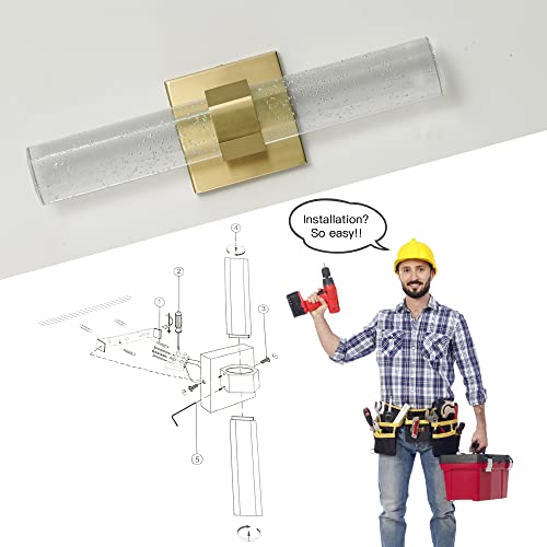 Wall Sconce Modern Bathroom Light 3000K Over Mirror LED Wall