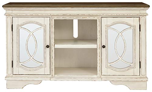 Realyn French Country Two-Tone TV Stand, Fits TVs up to 60"