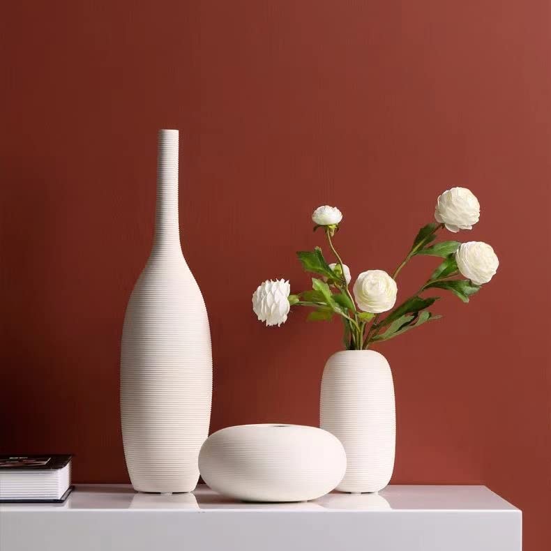 Vase for Decor, Ceramic Modern Vases Set of 3