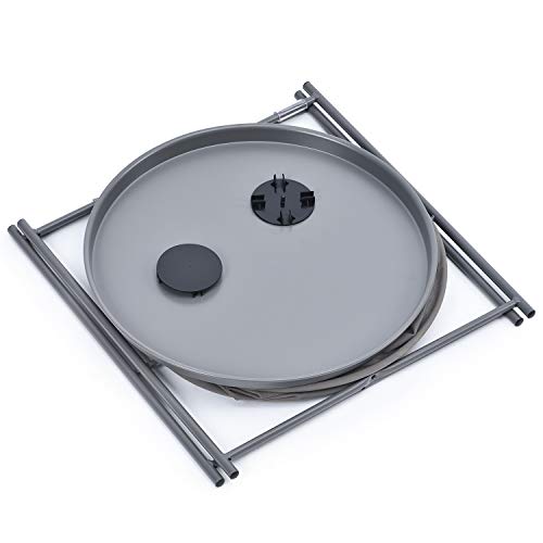 Table, Metal Nightstand