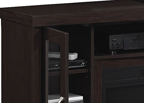 Infrared Electric Fireplace Entertainment Center & 42" Linear Firebox