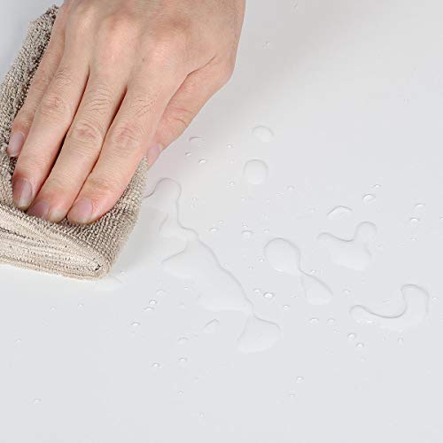 Wall Mount Medicine Cabinet with Double Mirror Doors and Adjustable Shelf for Laundry