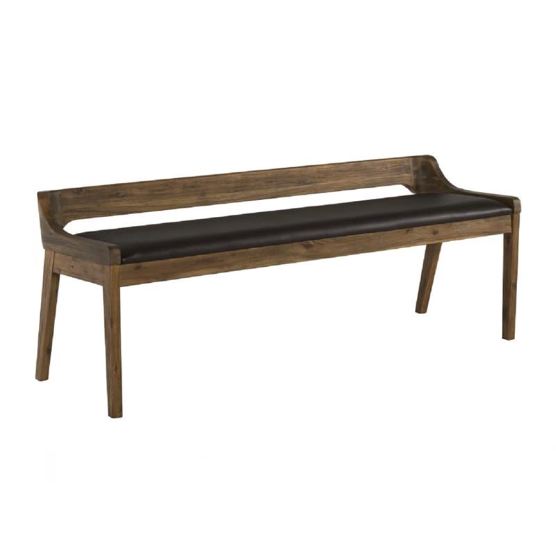 Rasmus Dining Bench Chestnut Wire-Brush