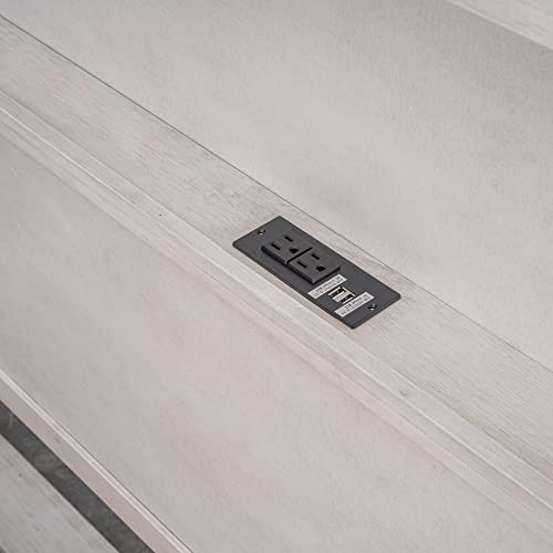 Designs 3 Pieces Bedroom Set Full Size Platform Bed with