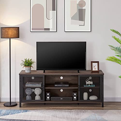 Industrial Entertainment Center for TVs up to 65 Inch