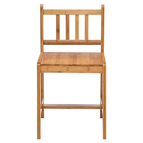 Bamboo Height Adjustable Kids Desk and Chair Set, Children Desk