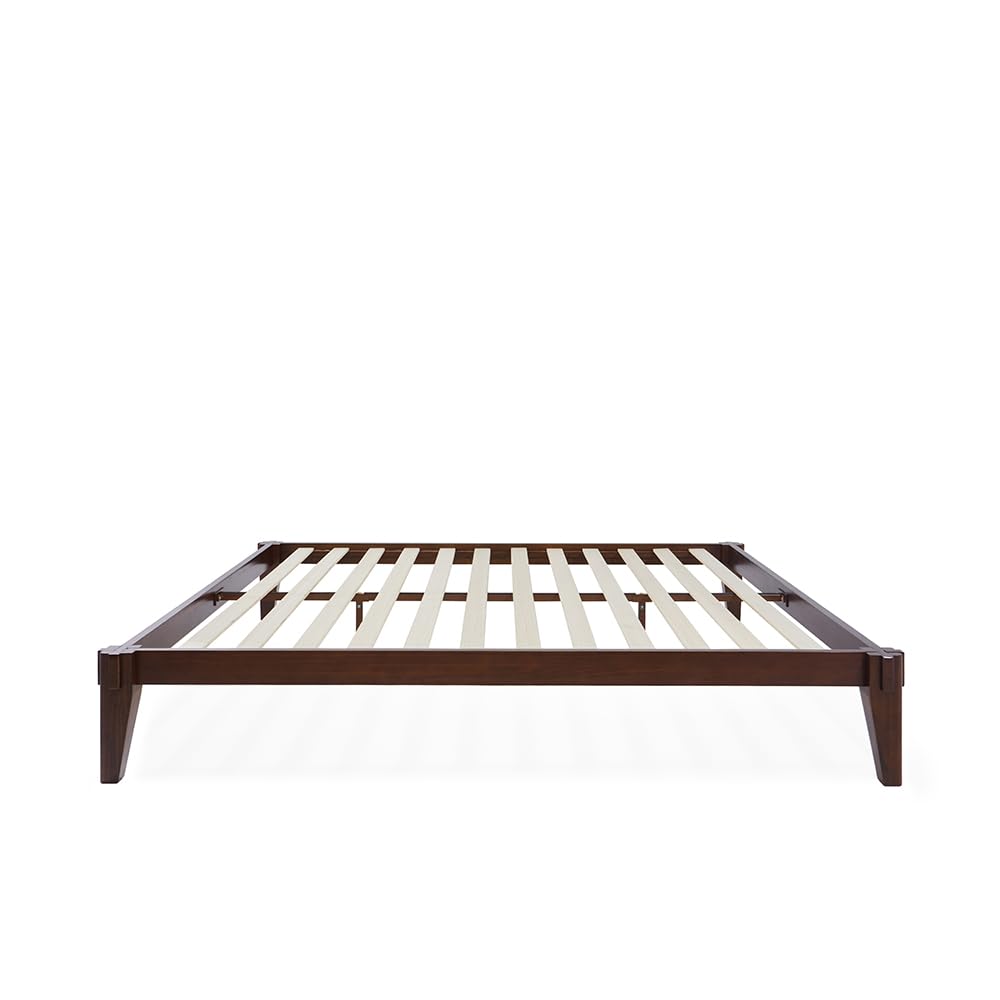 Chalipa 14” Queen Bed Frame - Solid Wood Platform Bed