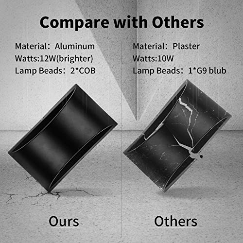 Modern LED Wall Sconce Indoor Up Down Wall Lamp Dimmable Wall Lights