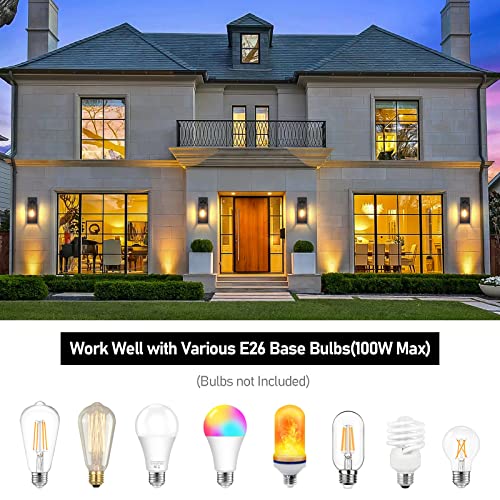 Outdoor Wall Light Fixtures, Exterior Waterproof Wall Lanterns, Porch Sconces