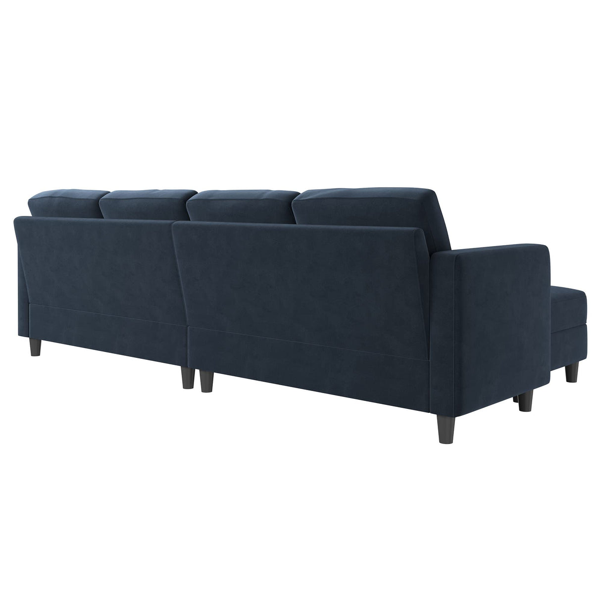 Convertible U Shaped Sofa Sectional Couch with Double Chaises 4 Seat Sofa