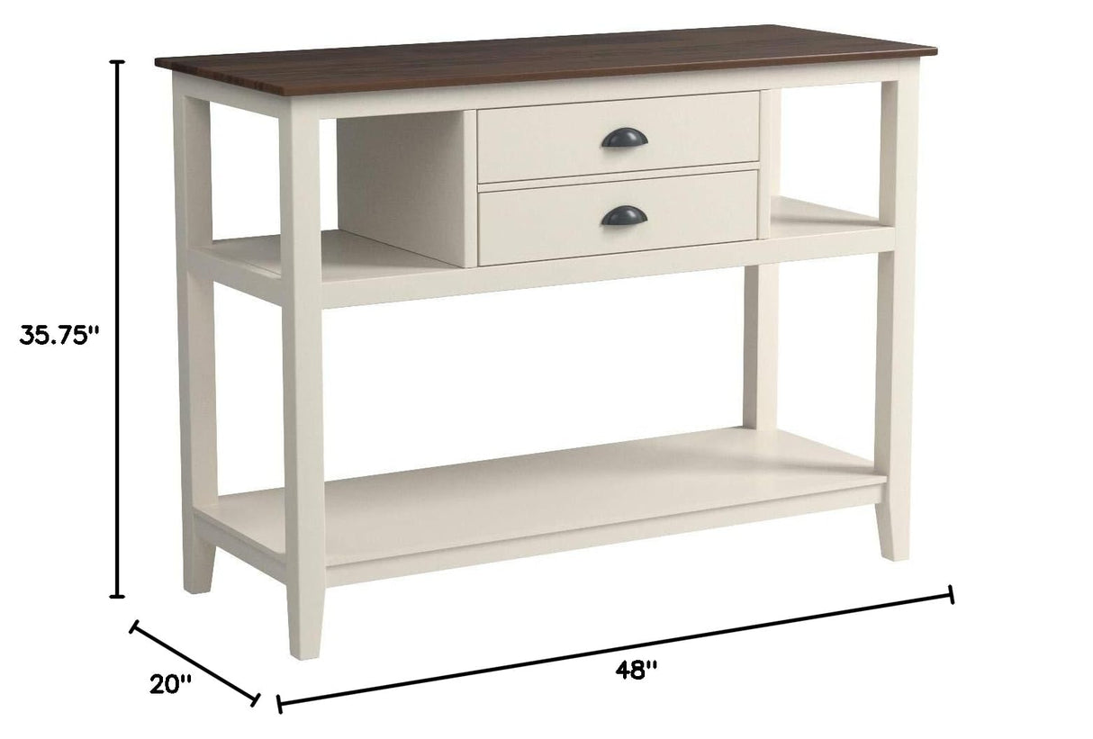 Whitesburg Cottage Dining Room Server with 2 Storage