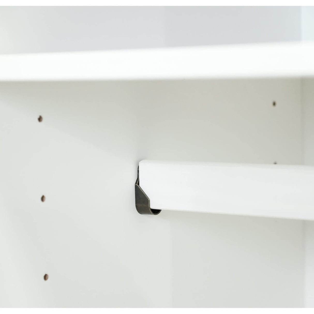 100% Solid Wood Cosmo 3-Door Wardrobe Armoire with Raised Panel Doors