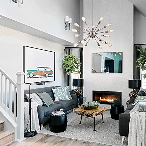 Vintage Chandelier with 18 Lights