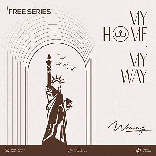 Linen Fabric Upholstered Headboard and Wooden Slats Support