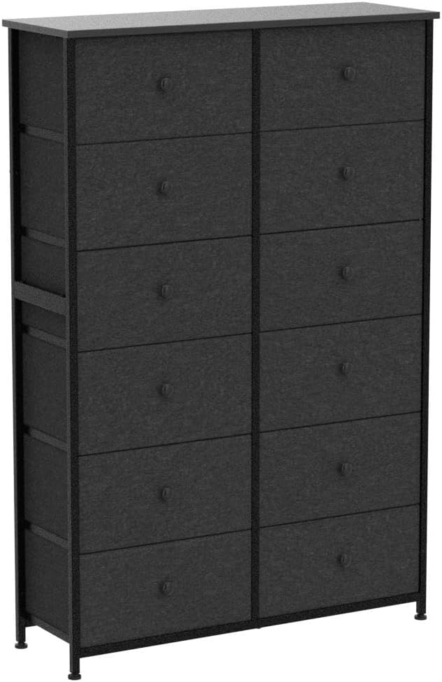 12 Drawer Dresser, Tall Dressers for Bedroom