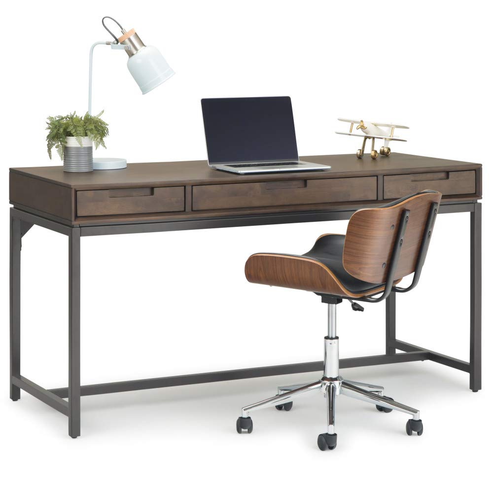 Banting SOLID WOOD and Metal 60 inch Wide Home Office Desk