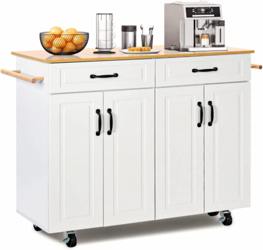Kitchen Islands, Kitchen Island with Storage Rolling Kitchen Carts