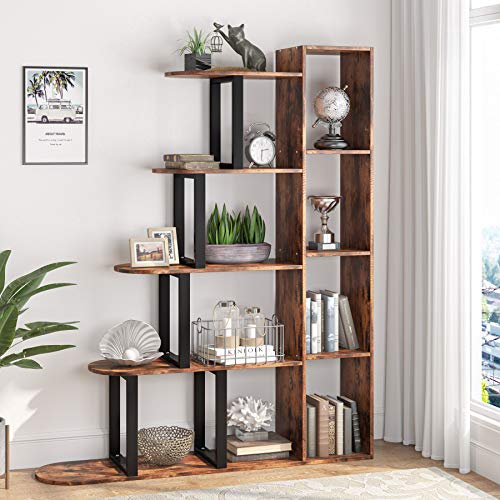 5-Tier Bookshelf Vintage Industrial Bookcase