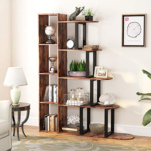 5-Tier Bookshelf Vintage Industrial Bookcase