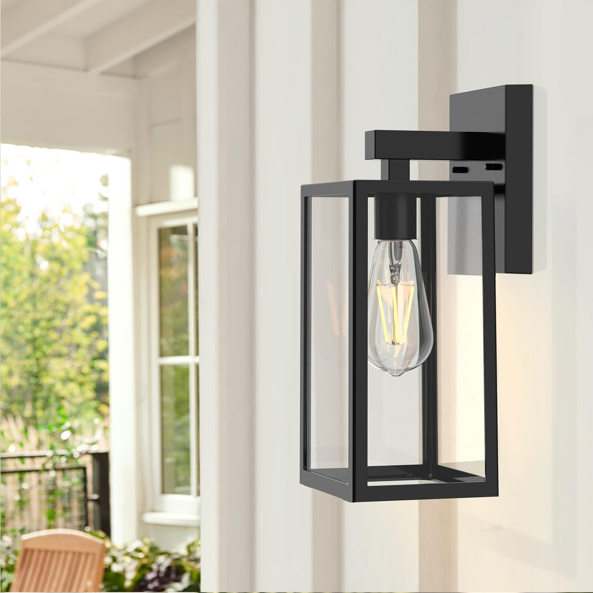 Outdoor Wall Sconce, Exterior Waterproof Wall Lantern Light Fixtures