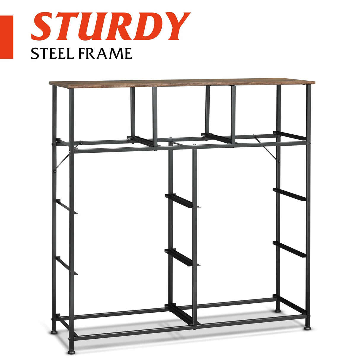 9-Drawer Dresser, Fabric Storage Tower for Bedroom, Hallway, Closet