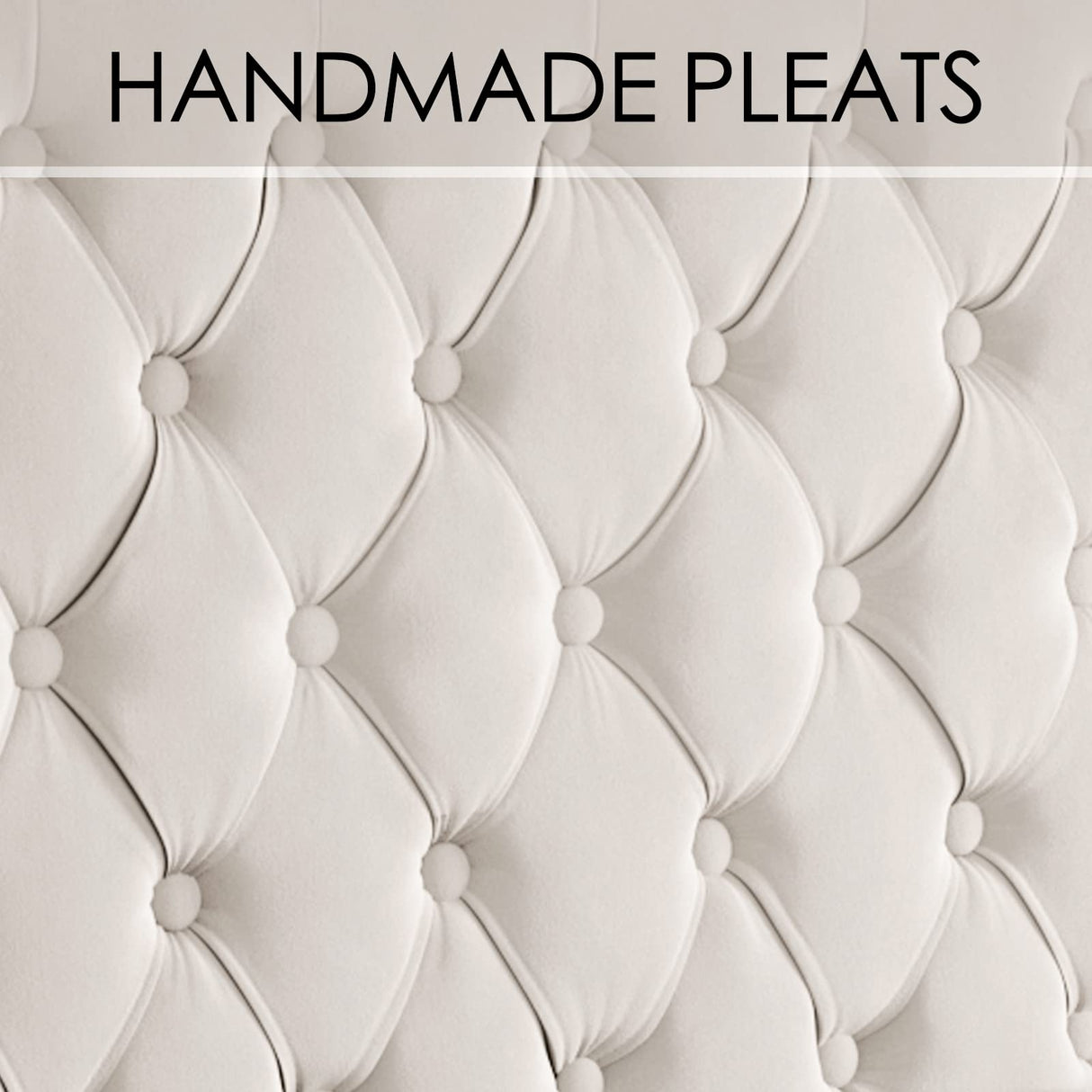 King Bed Frame Velvet Upholstered Bed with Deep Button Tufted/No Box Spring Needed