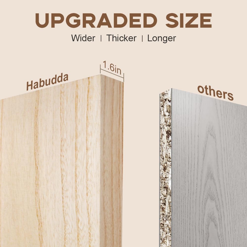 Floating Shelves, Wall Hanging Wood Shelf for Rustic Home Decor, Bathroom, Bedroom