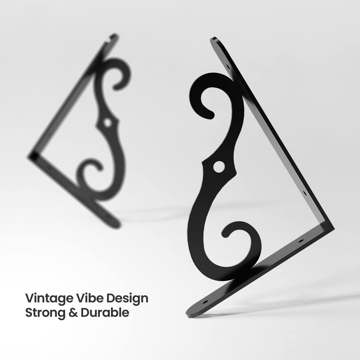 31.5 Inch Long Wall Shelves, Large Wall Mounted Shelves for Storage Set of 2