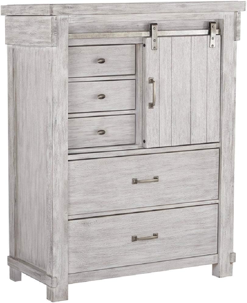 Brashland Farmhouse 5 Drawer Chest