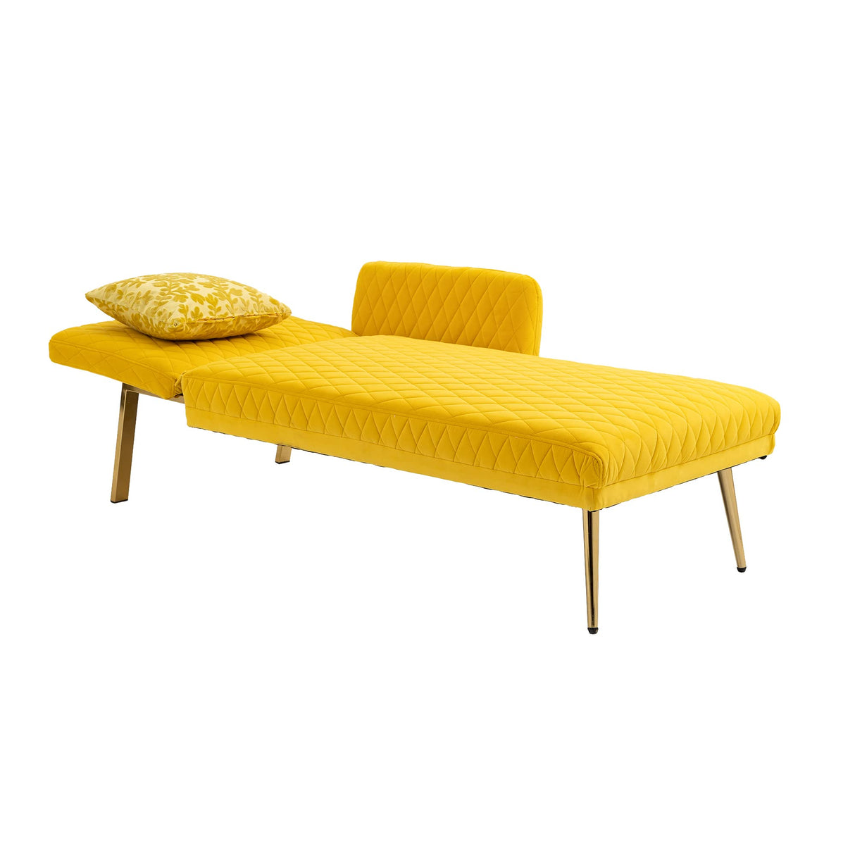 Chaise Lounge Indoor Tufted Velvet Modern Upholstered Recliner Loveseat Sofa