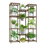 Bamworld 10-Tier Wooden Plant Stand