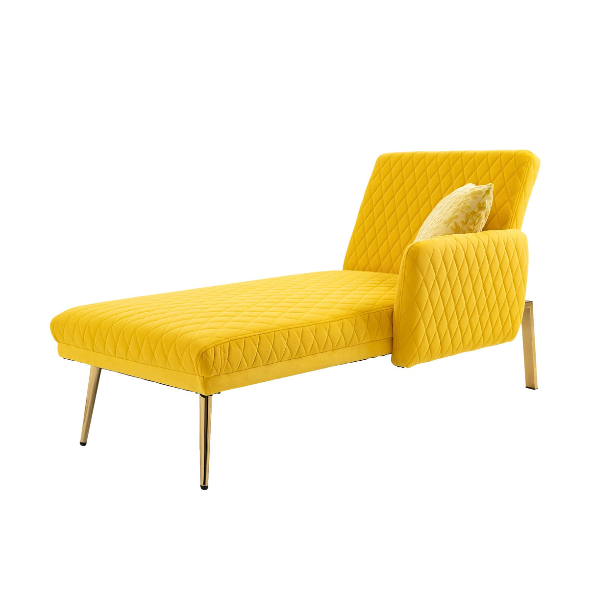 Chaise Lounge Indoor Tufted Velvet Modern Upholstered Recliner Loveseat Sofa