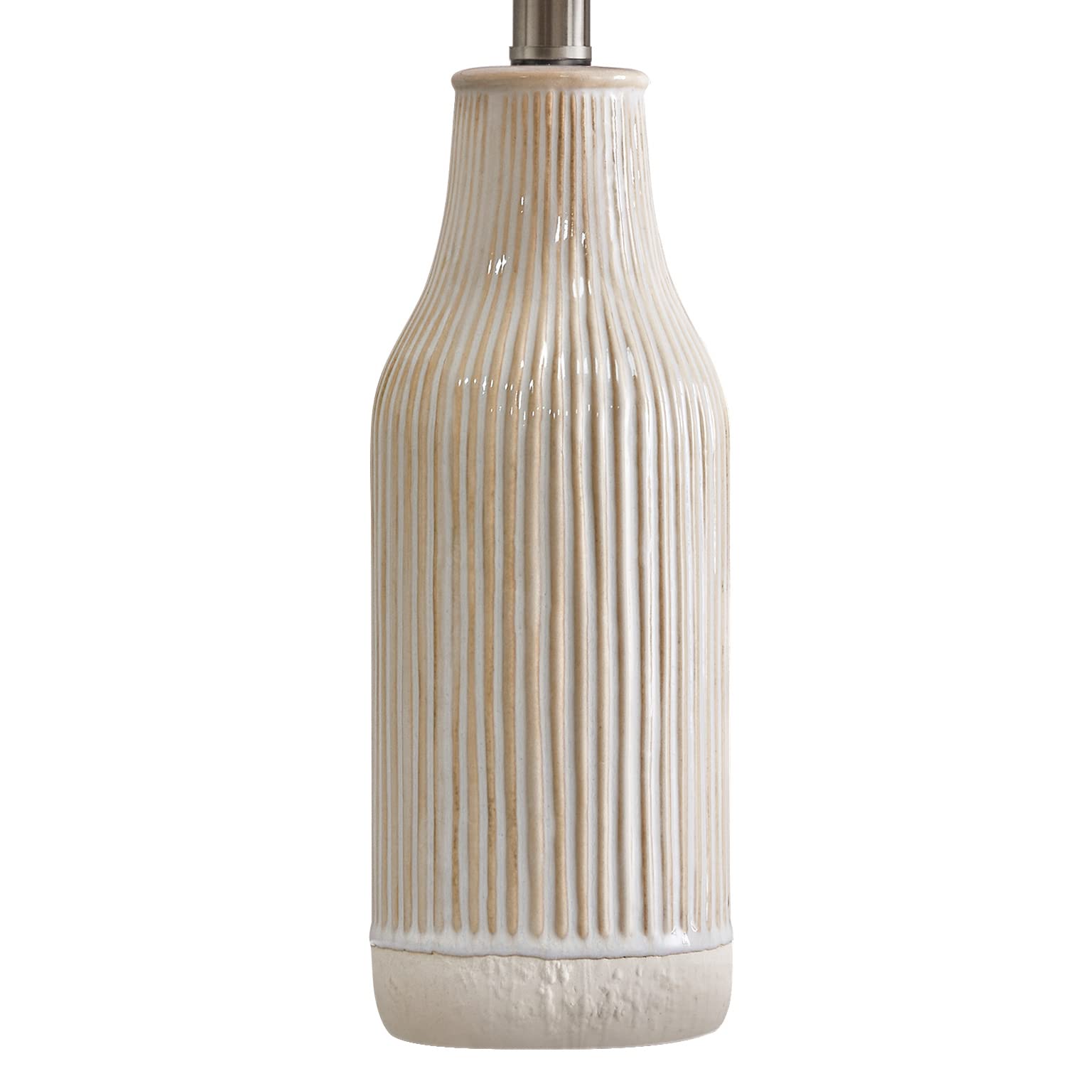 23.25 inches Modern Ceramic Table Lamp Set of 2 for Living Room